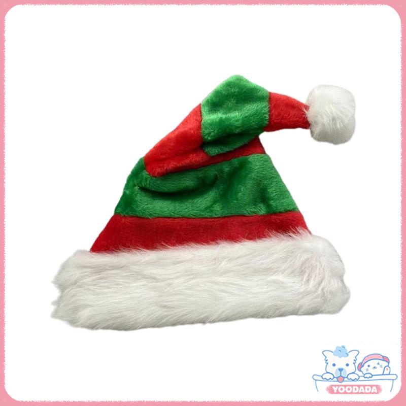 Yoo Exquisite Christmas Hat Santa Hat Holiday Hat for Unisex Adults  Festival Party Hat Plush Santa Hat Red Hats Accessor