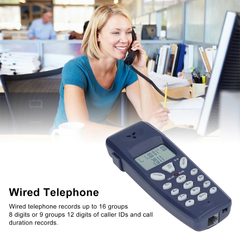 Lidu12 Multi Functional Telephone Line Tester Phone for Incoming Call ...