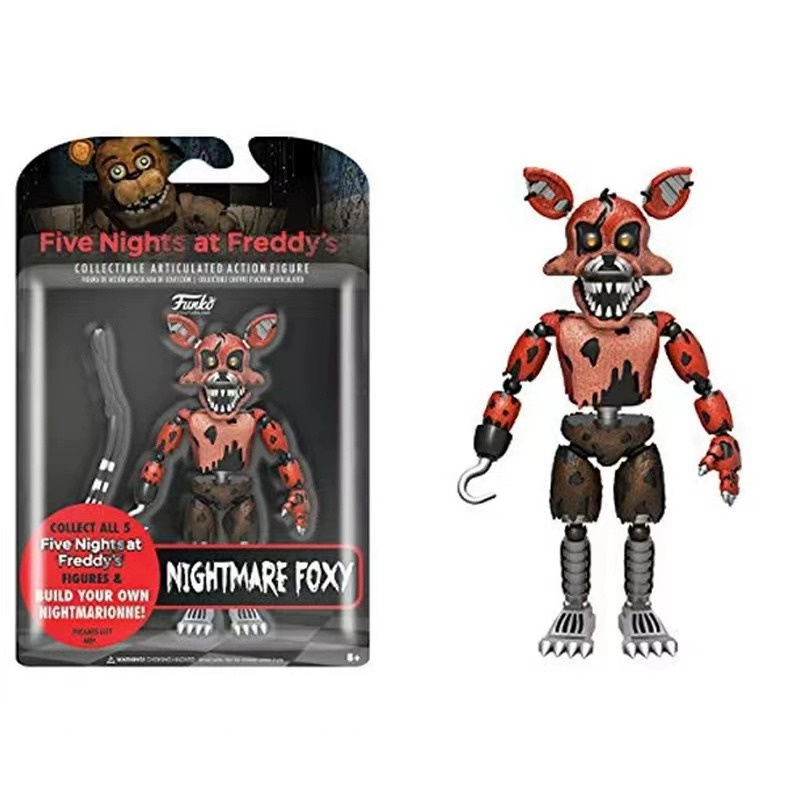 Piece Funko FNAF Toys FIVE NIGHTS AT FREDDY'S Action Figure BONNIE FOXY  CHICA FREDDY Model