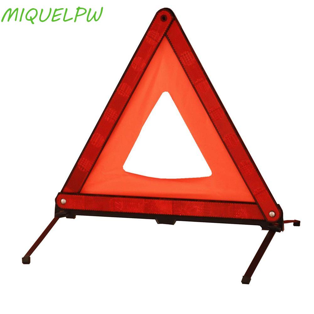 MIQUELPW Warning Parking Sign Road Breakdown Folding Safety Triangle ...