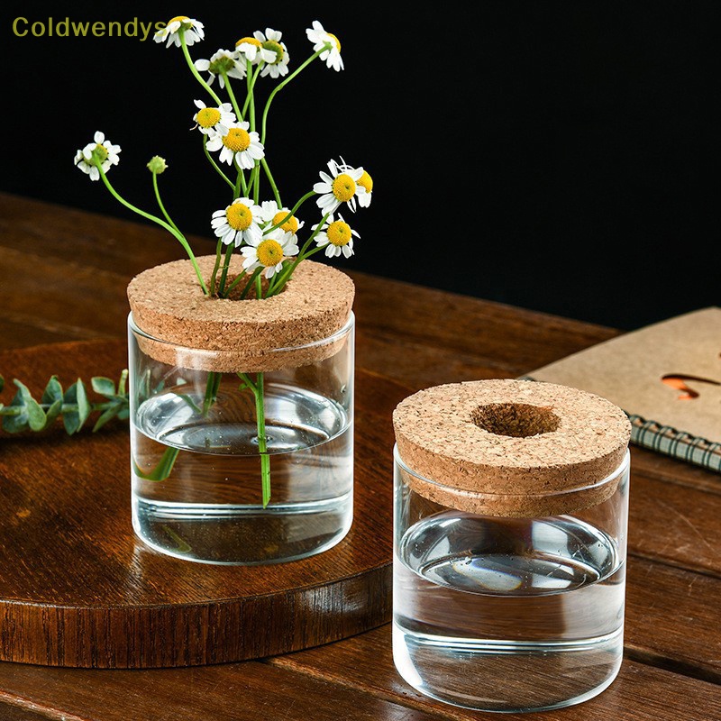 [coldwendys] 250/300ml Clear Glass Plant Pots Home Decoration Greenery