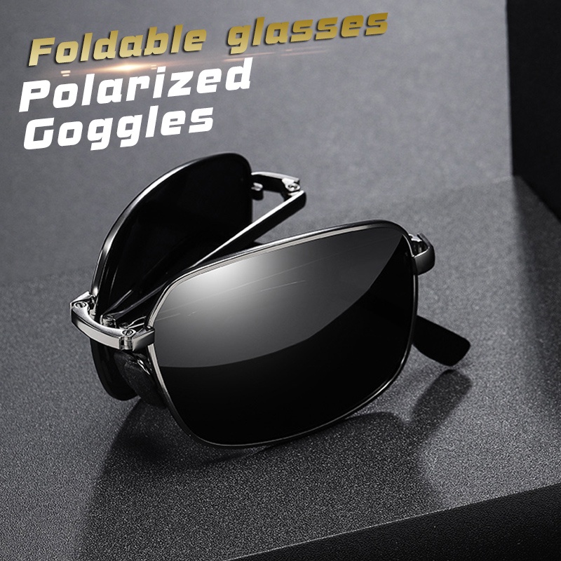 Night Vision Flip Up Tac Sunglasses Top Quality Alloy Fold