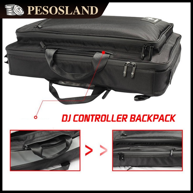 DJ Controller Backpack DJ Controller Carring Bag For Pioneer DDJ-400 ...