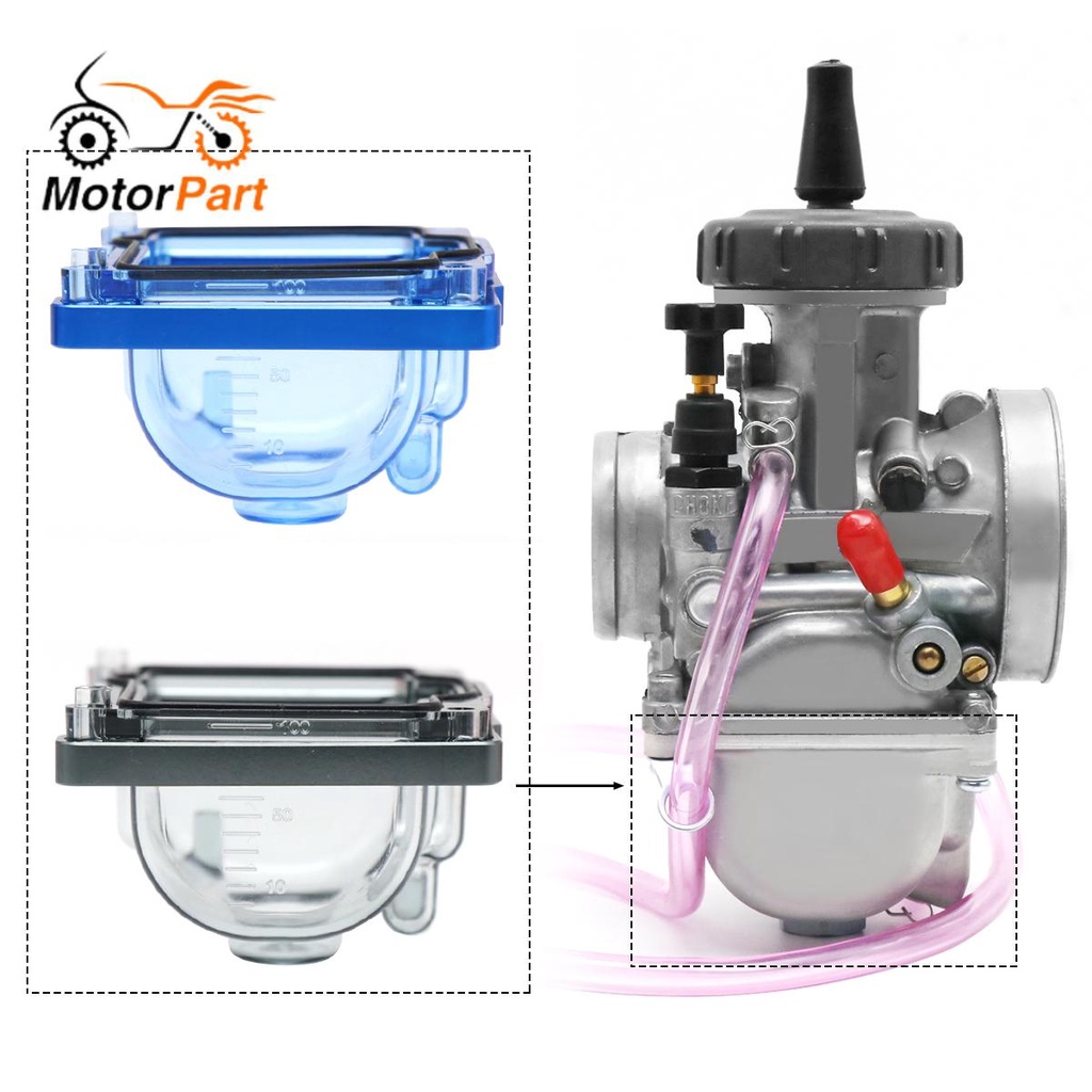 MOTOPARTS SHOP PWK3342 PJ34 Carburetor Float Bowl Motorcycle Float