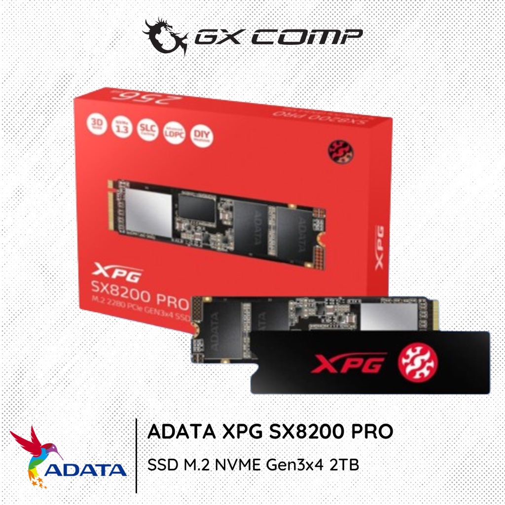 Adata - SSD XPG SX8200 PRO 2TB M.2 NVMe/XPG SX 8200 PRO 2TB | Shopee ...