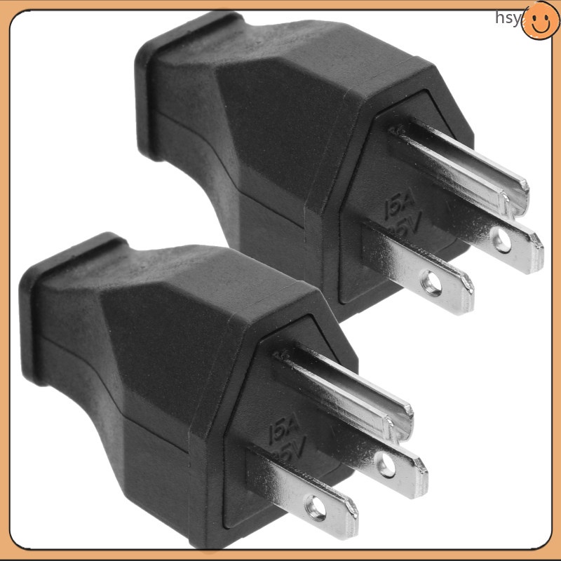 huyisheng American Standard Extension Cord Replacement 3 Prong Male