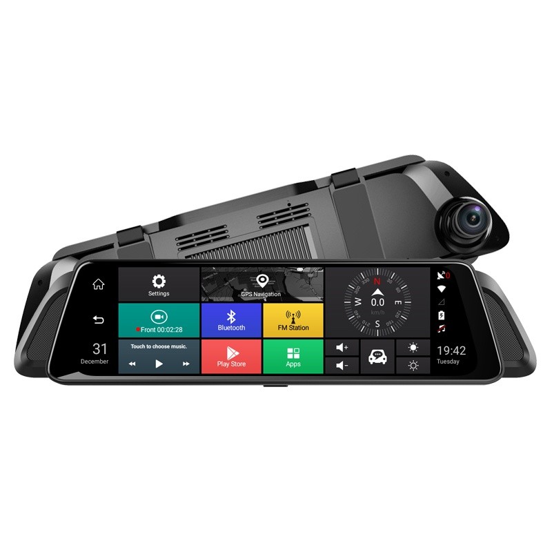 High Quality 10 Inch Dashcam DVR Car Drive Recorder Dual Lens Dash Cam ...
