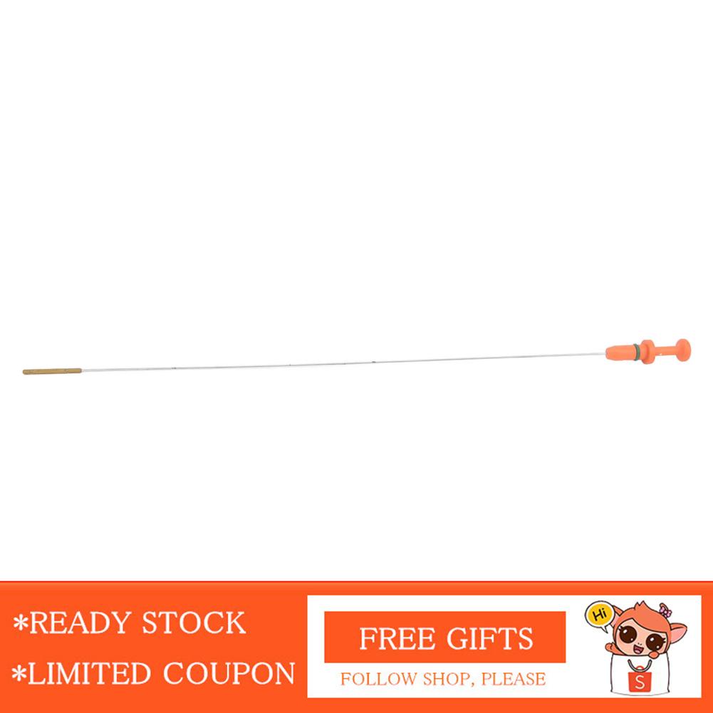 Nearbeauty Engine Oil Dipstick Fluid Level Indicator 9812767180 Orange for Car Maintenance