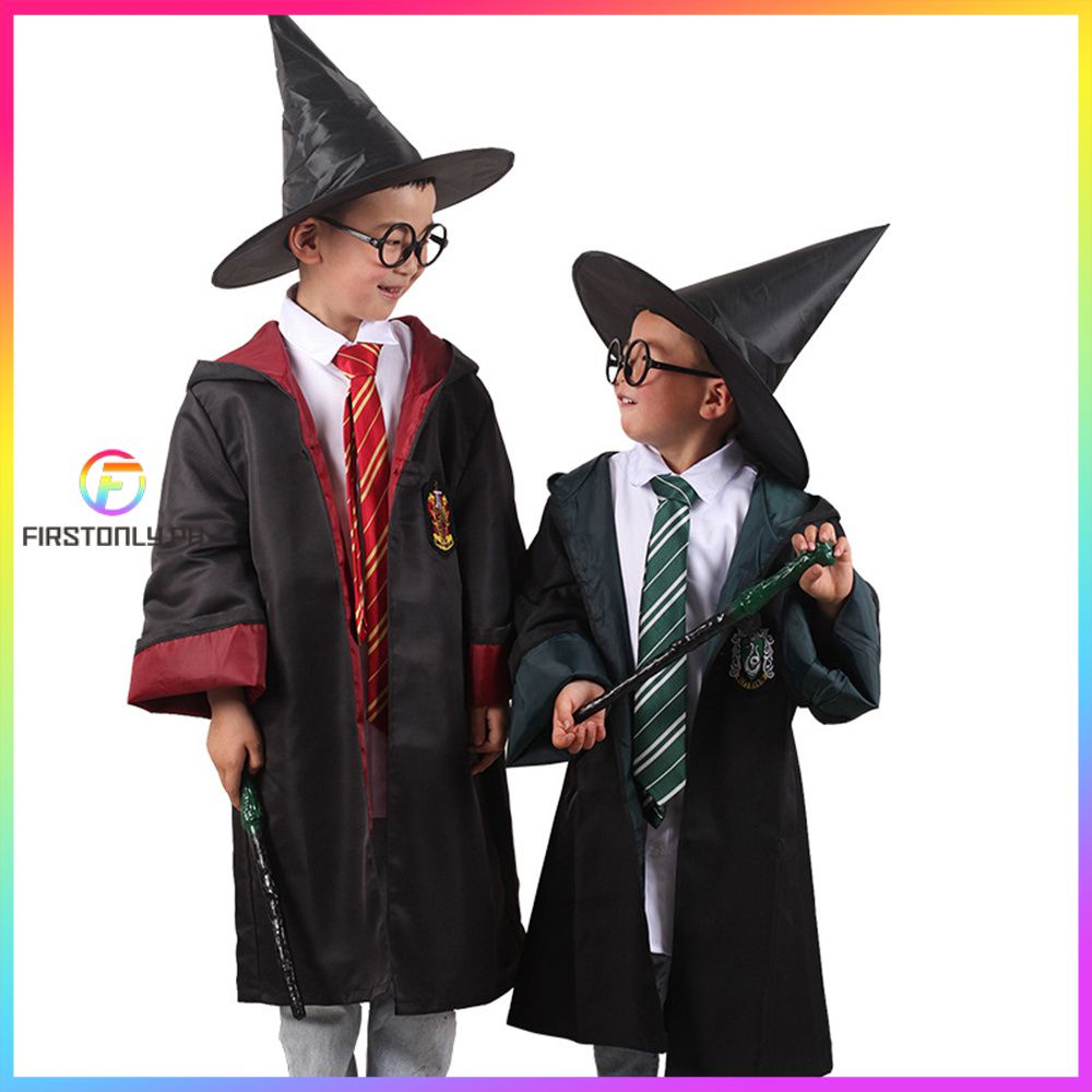 Enchanting Halloween Witch Hat Harry Potter Inspired Black Spire Wizard ...