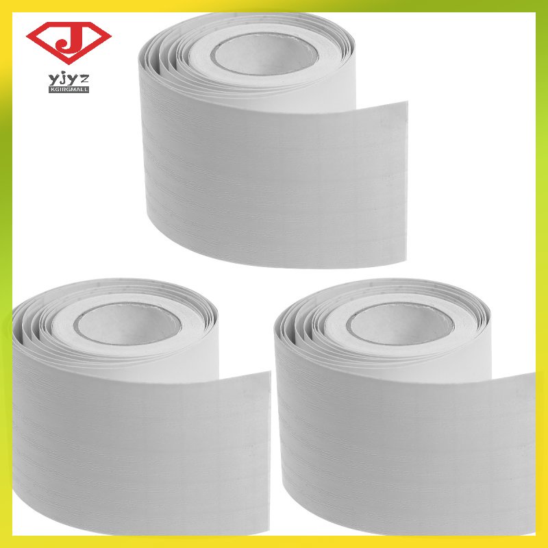 3pcs Flexible Skirting Board Peel and Stick Baseboard Adhesive Wall