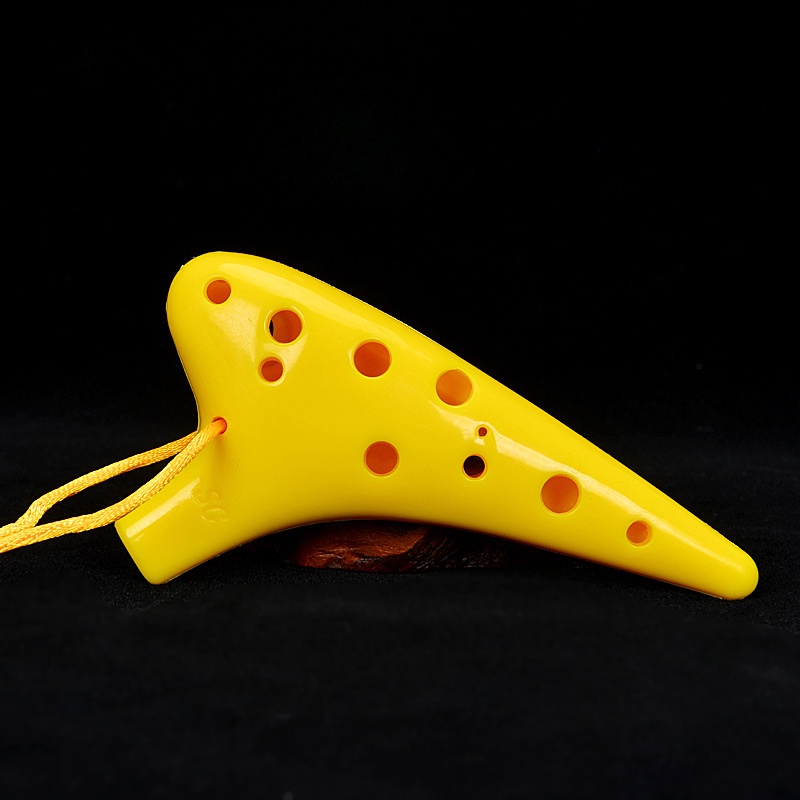iffar Plastic 12 Hole Ocarina Ceramic Alto Of Ocarina Flute Music