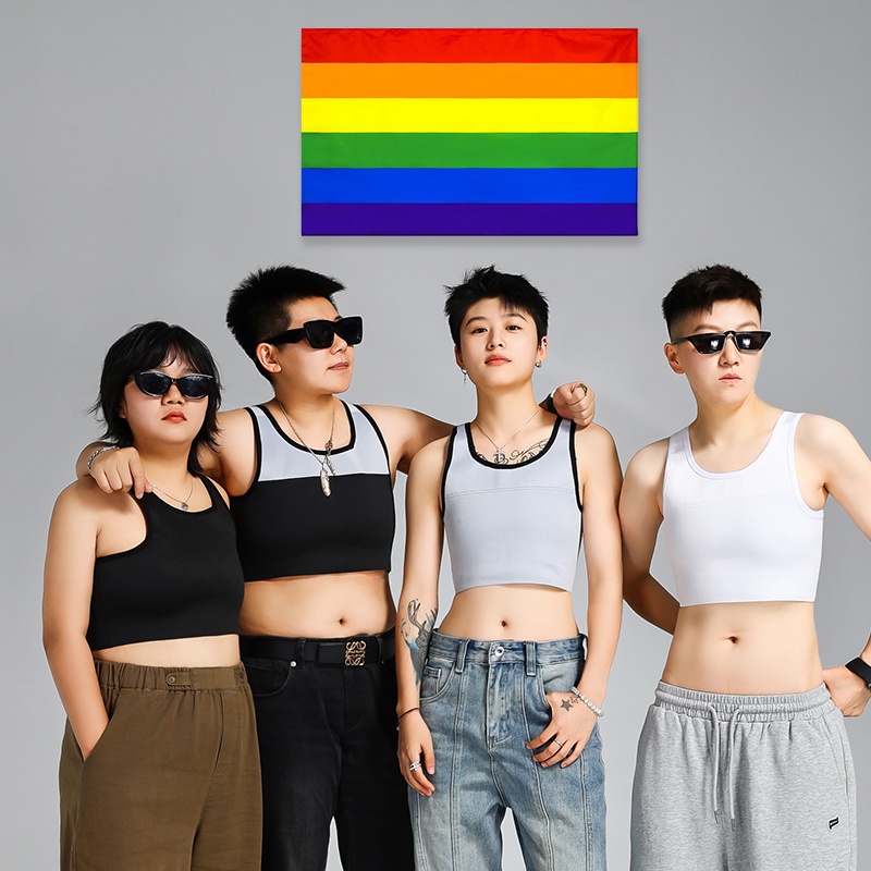 Full Bandage Pullover Chest Binder Plus Size Tomboy Women Binder Bra