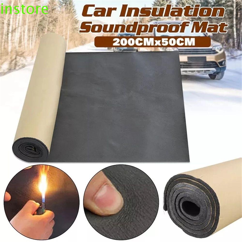 thumbnail image 2 of JMTBNO Sound Deadener & Heat Insulation Mat – 59x40 Inch, 10mm Thick, Self-Adhesive Aluminum Fiber For Cars 2 of 4