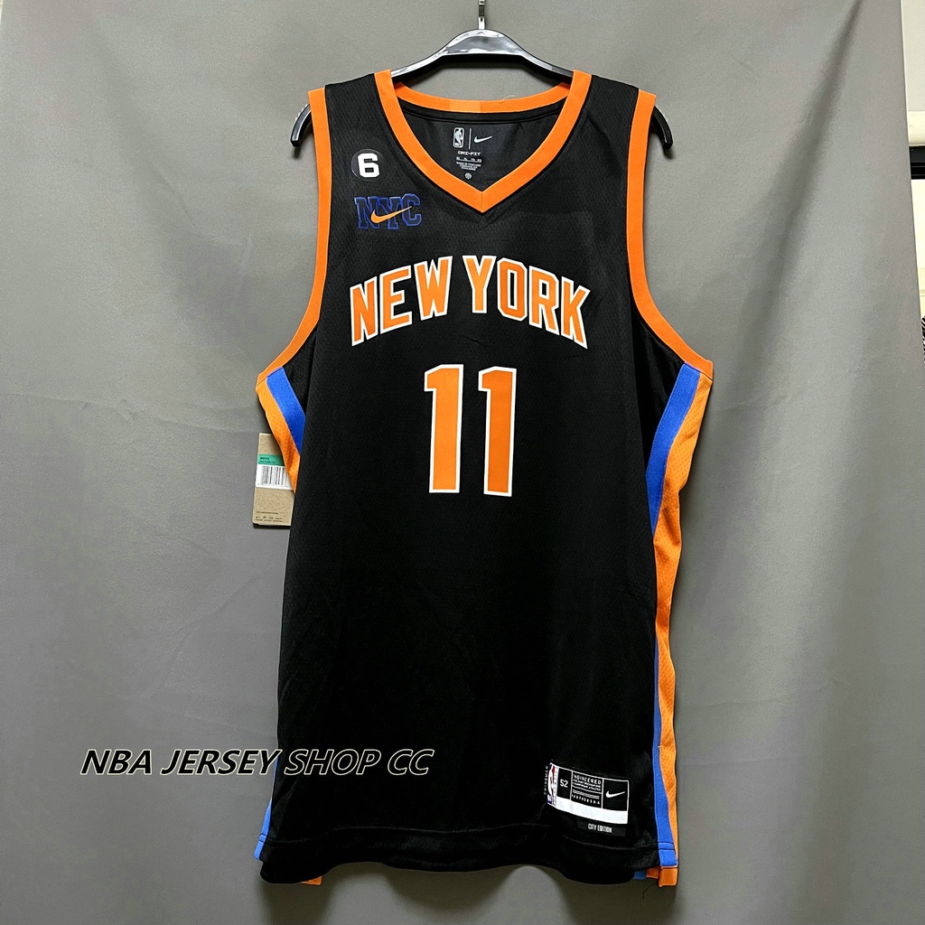 2022-23 Men's New Original NBA New York Knicks City Edition Black #11