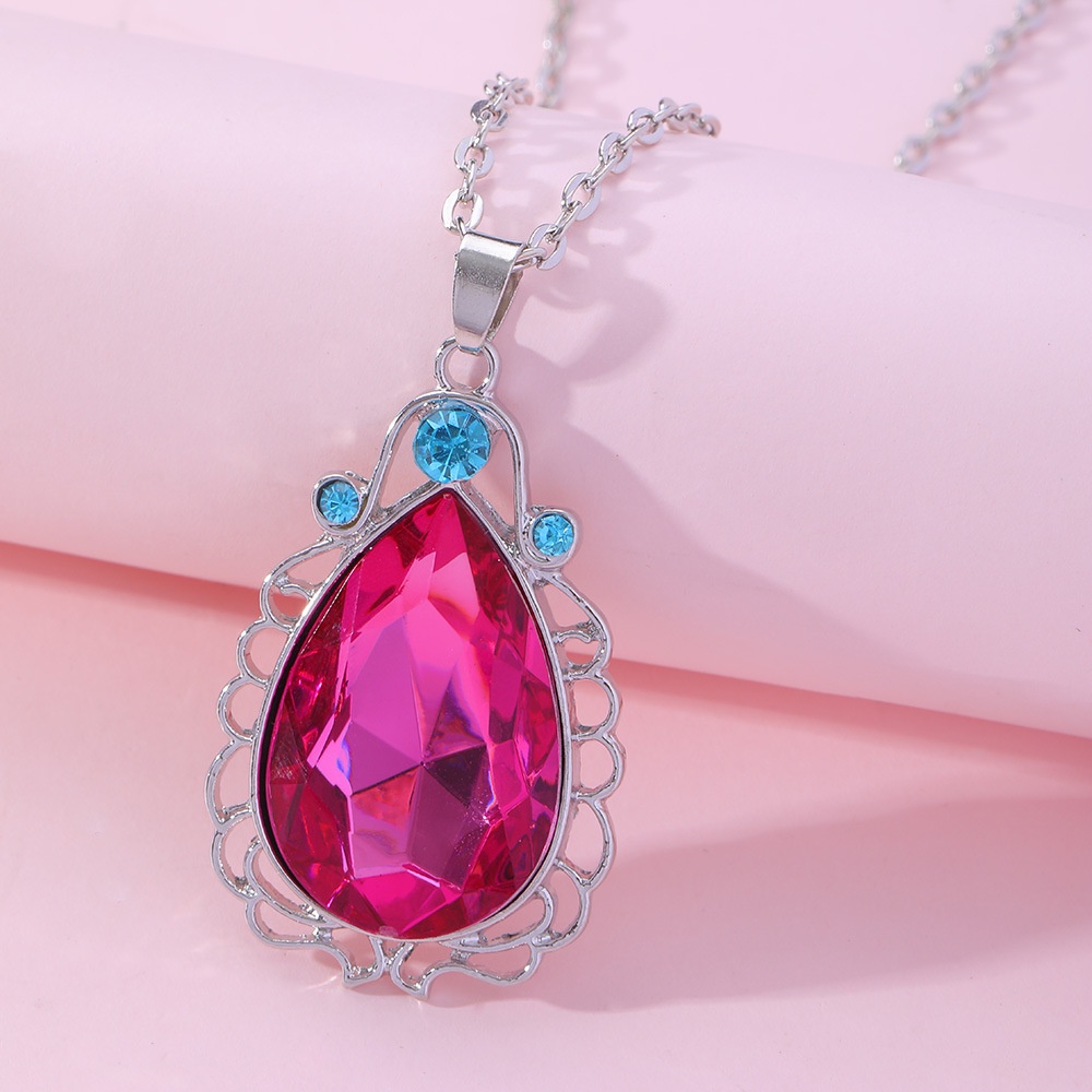 European and American New Sophia magic gem necklace Princess