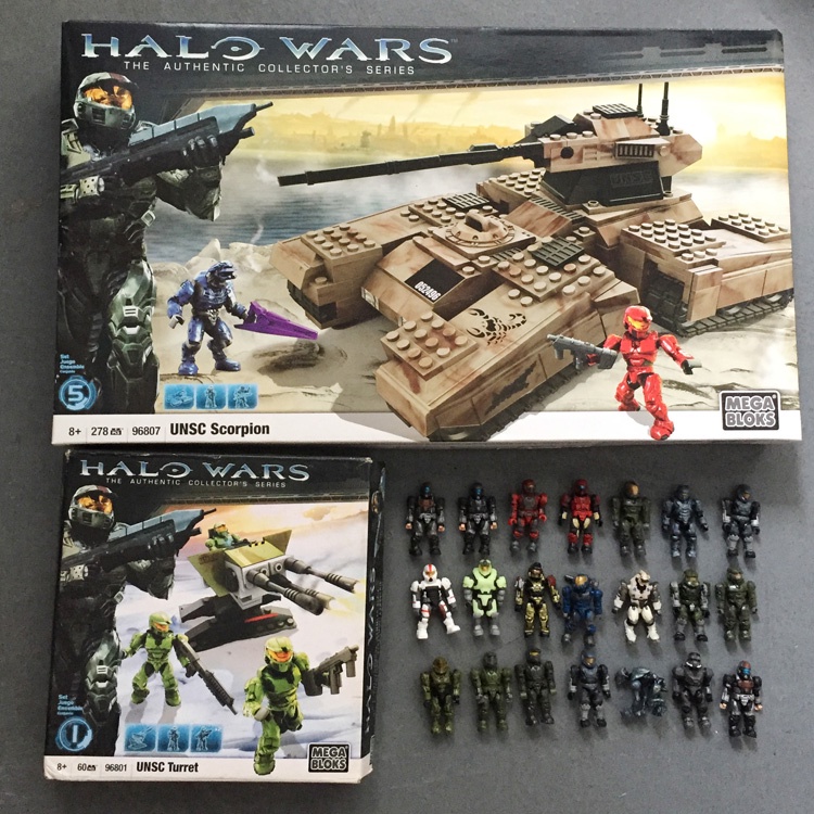 Mega Bloks Mega Bloks Destiny Mega Bloks Halo Master Chief UNSC ...