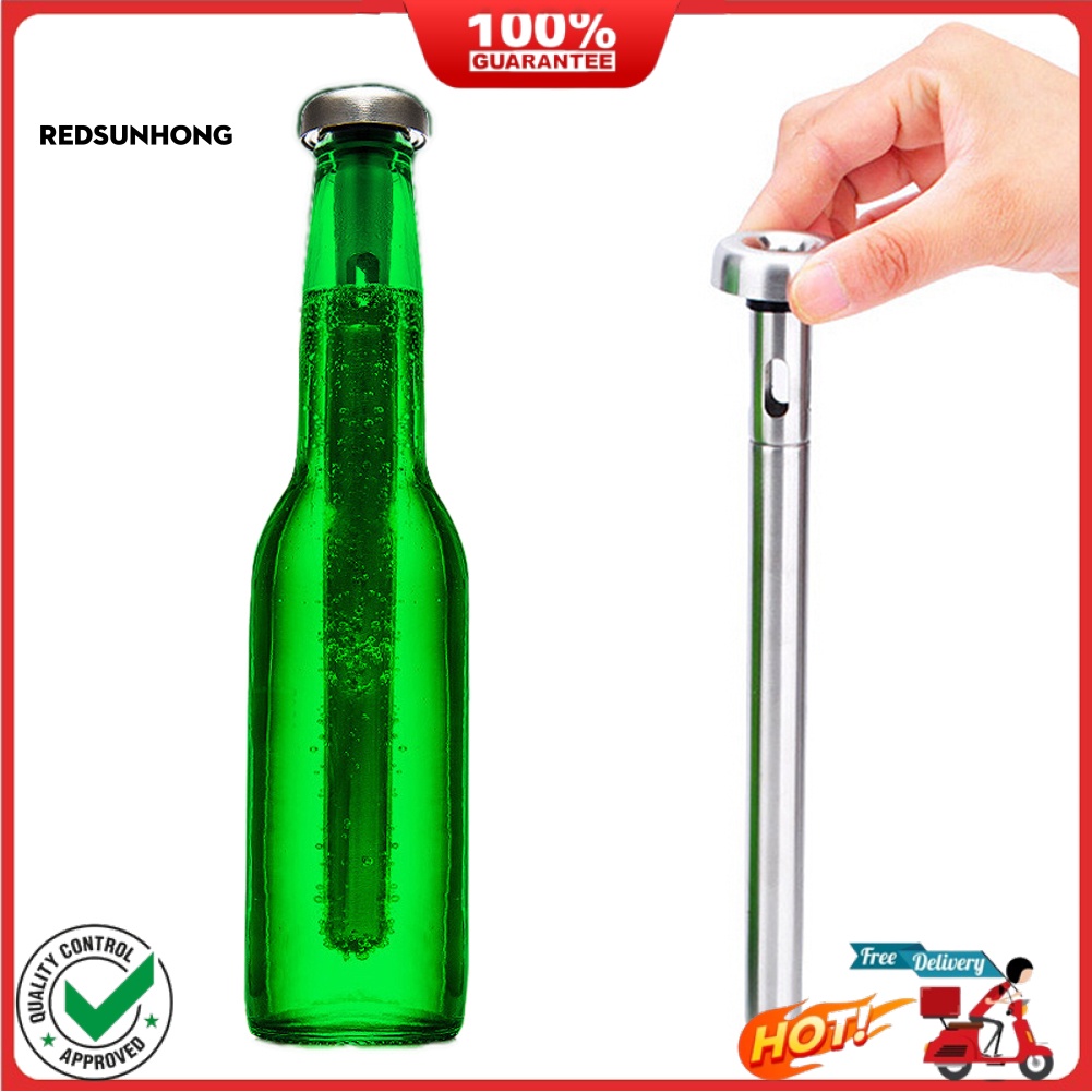 COD Stainless Steel Beer Chiller Stick Beverage Cooling Rod Cooler