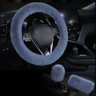  Fuzzy Steering Wheel Cover, Bear Cute Ears Fluffy