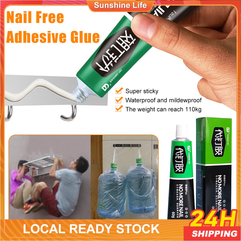 High Strength Glue60G Quick Dry Glue No Punching Strong Adhesive Multi