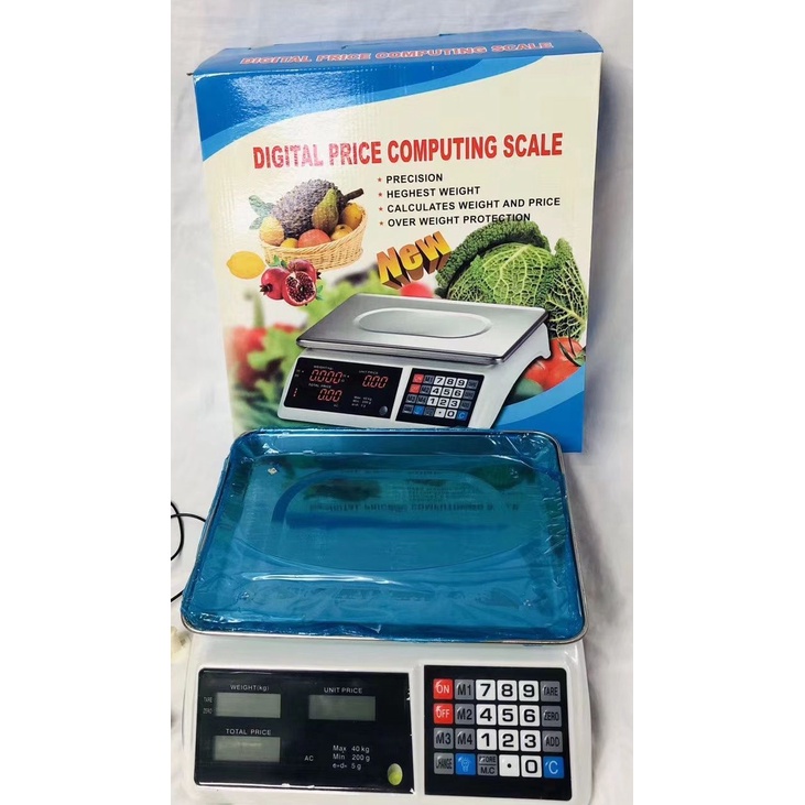 HBM Food Meat Produce Weighing Weigh Digital Price Computing Scales 5g ...