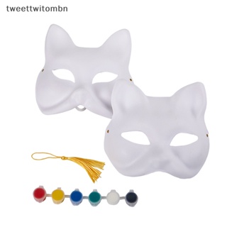 10 Pcs Diy White Paper Masks Zorro Blank Mask, Hand Painted Mask