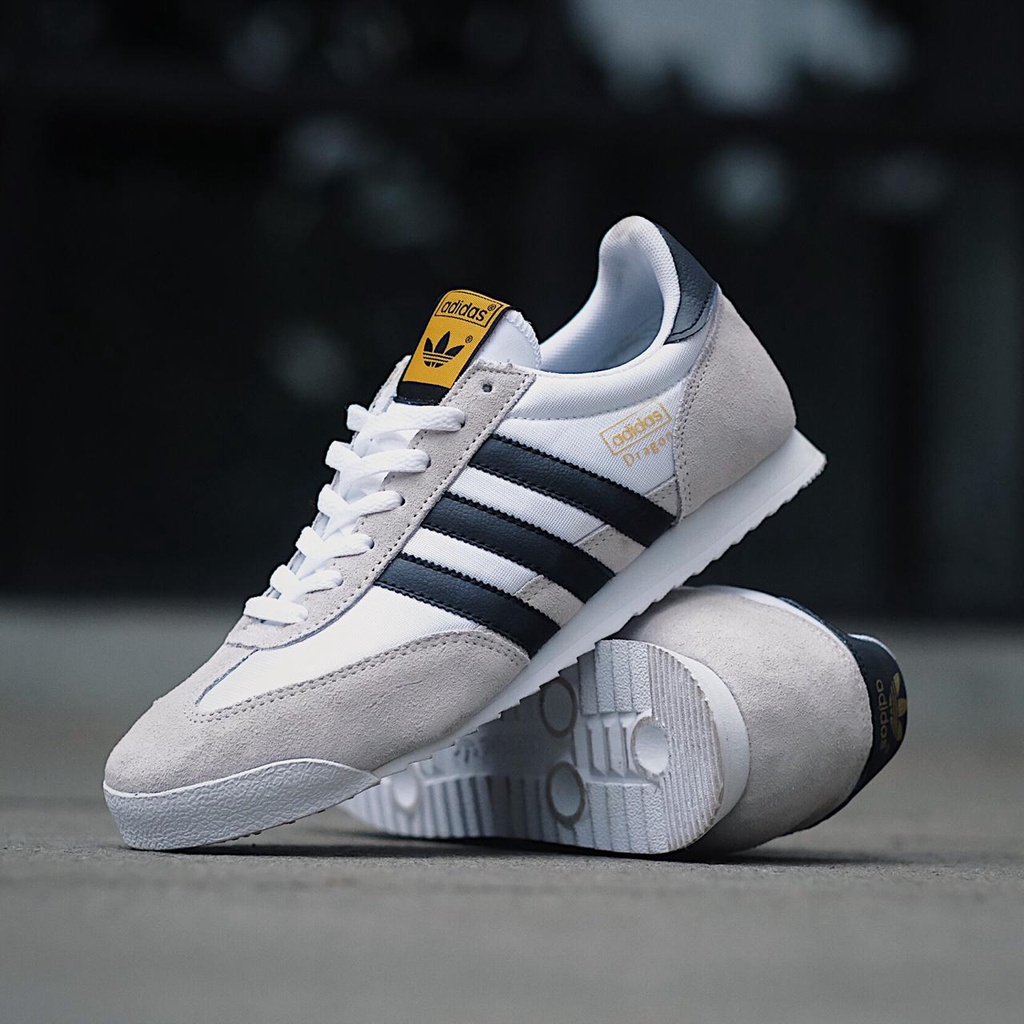 Black and best sale white adidas dragons