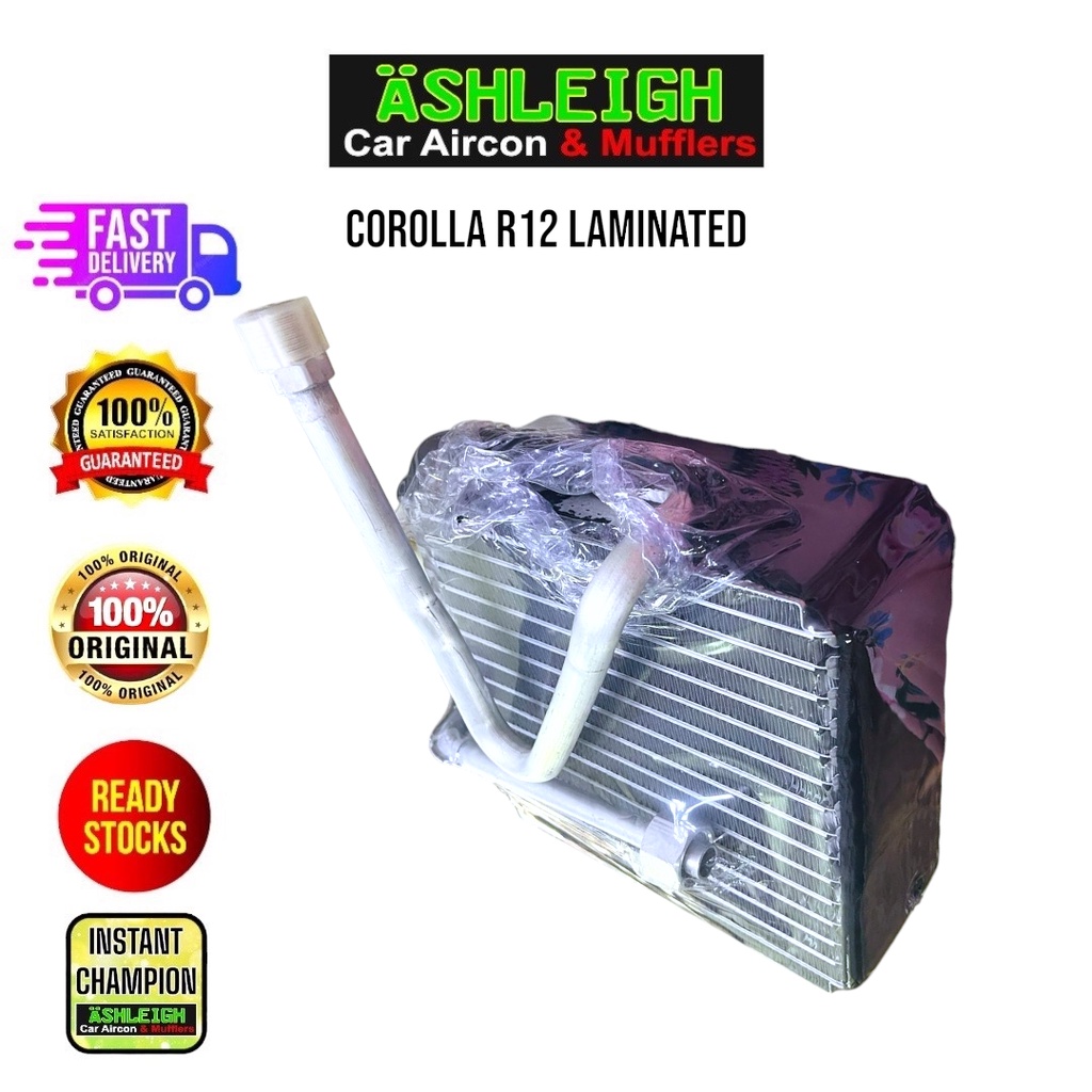 Ashleigh Toyota Corolla R12 Fittings Small Body Laminated Evaporator ...