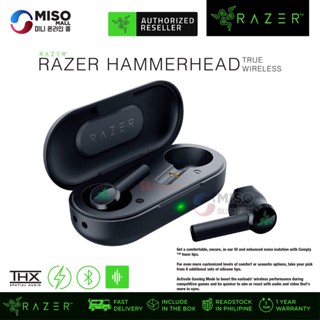 Razer Hammerhead True Wireless Earphones Bluetooth 5.0 IPX4 Touch Control TWS with Charging Case Shopee Philippines