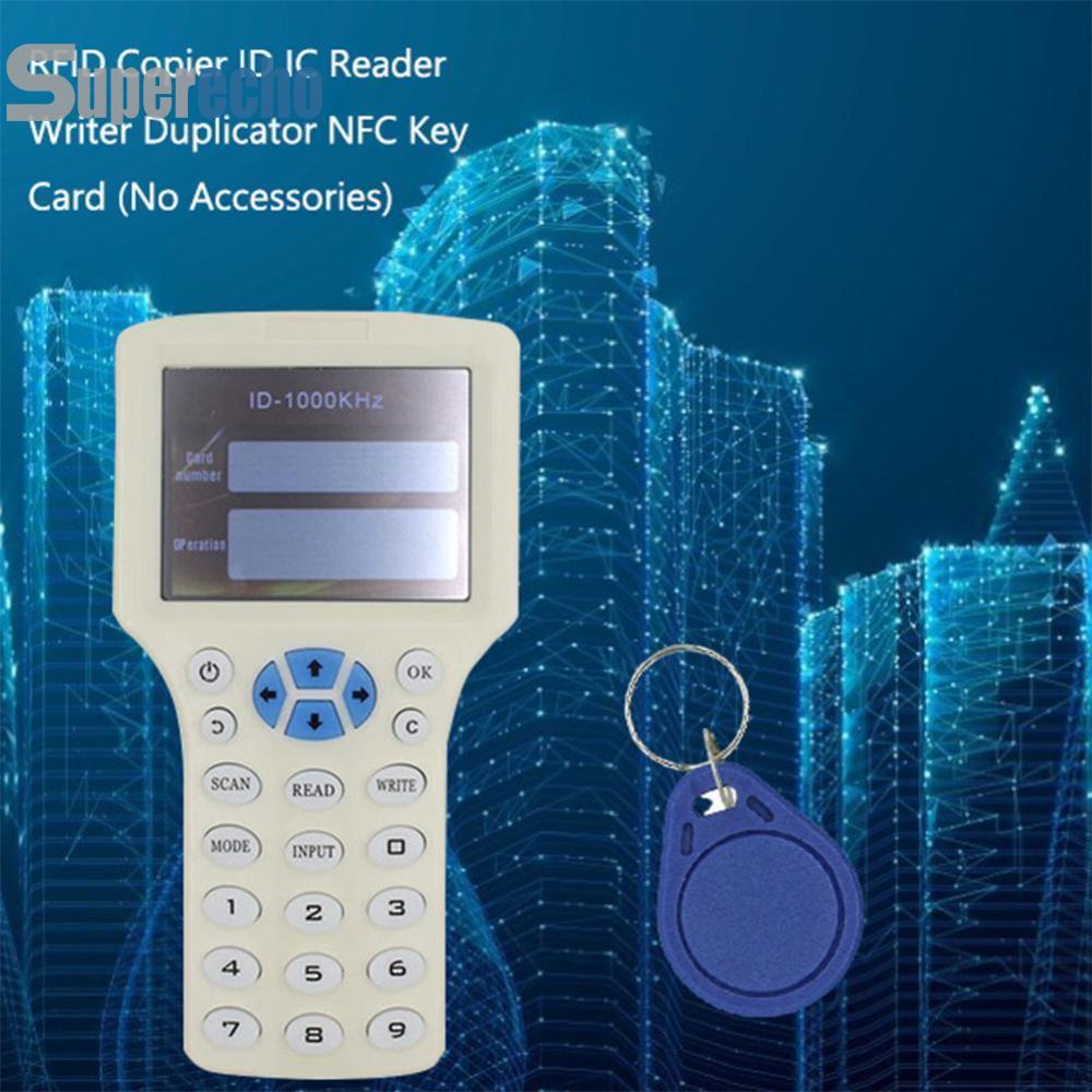 Copier Access Control Card Duplicator Cloner RFID NFC IC ID Card Reader ...