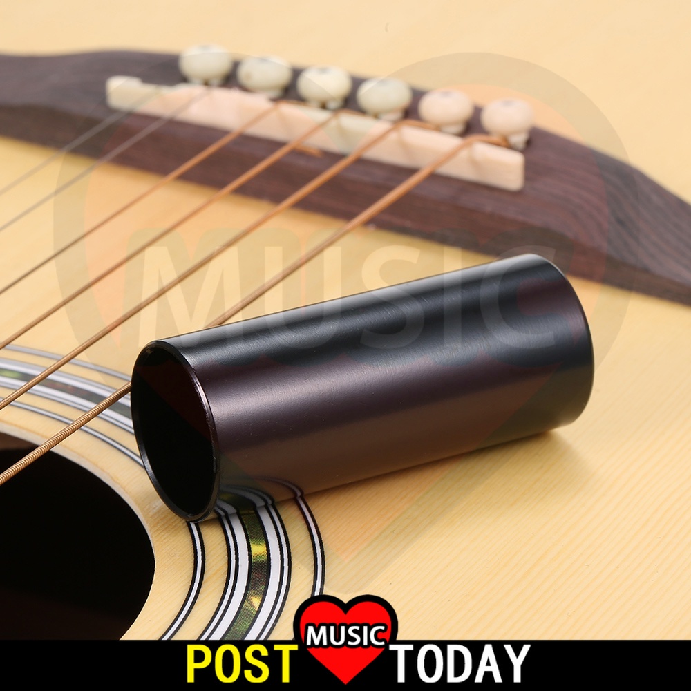 Lovem 60MM High Guitar Slide Bar Stainless Steel Metal/Glass Finger ...