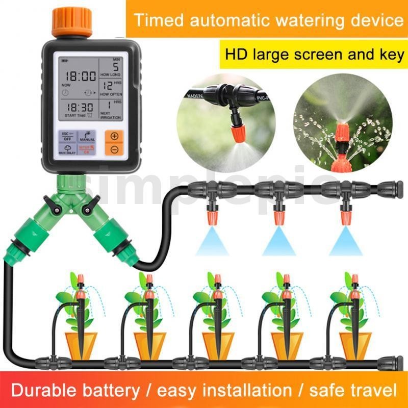 AGSIVO Sprinkler Timer Programmable Water Timer With Rain Delay for ...