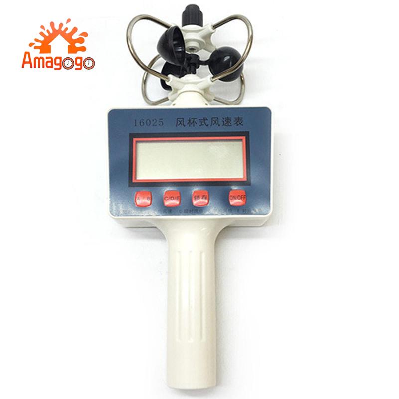 Amagogo Handheld Anemometer Cup Anemometer for Golf Dust Collection