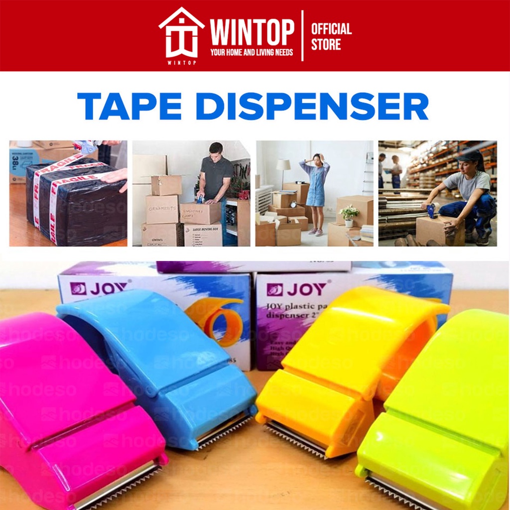 Wintop I Joy Packaging Tape Dispenser 2" inch Available Colors