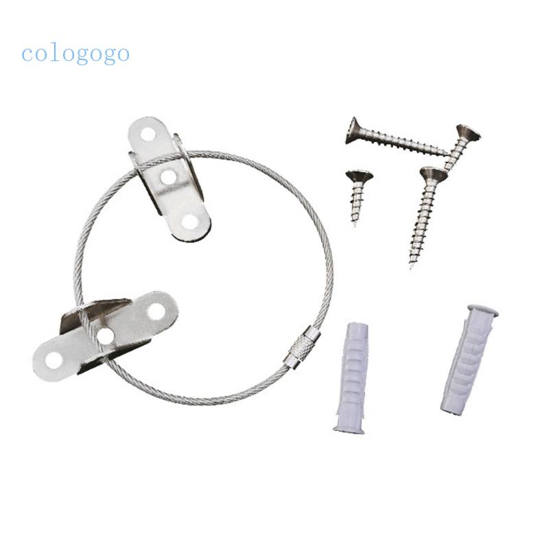COLO Prevent Falling Antitip Earthquake Furniture Straps Heavyduty Furniture Wall Anchors