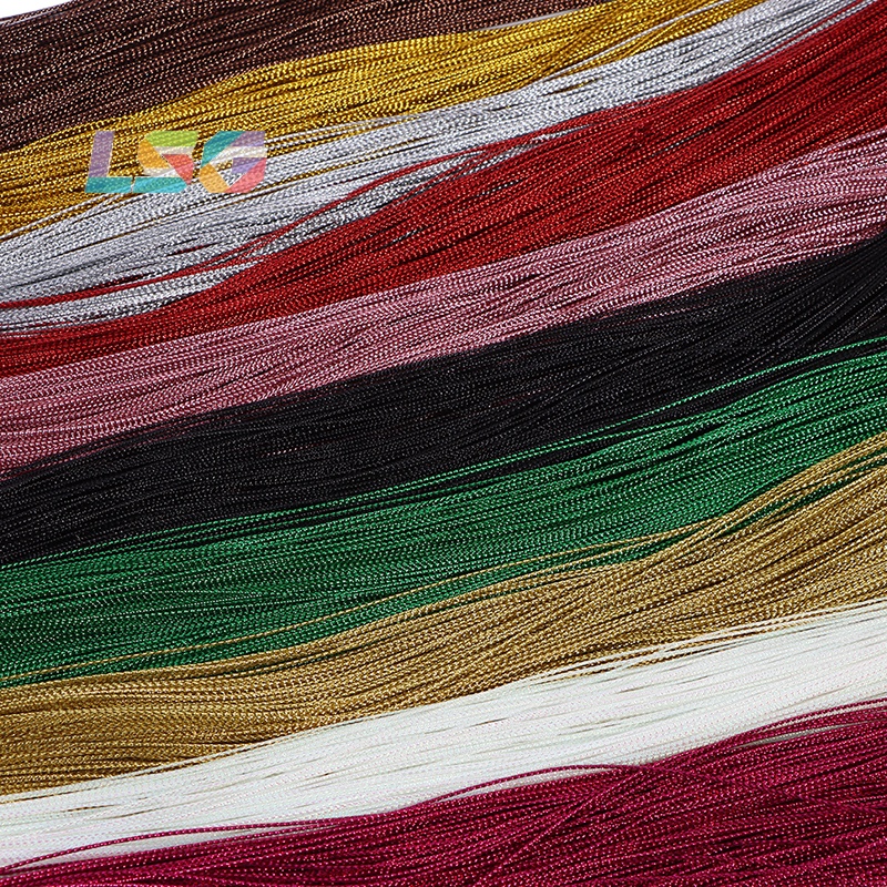[LSG] 100m Rope Gold Silver Cord Gift Packaging String Metallic Jewelry ...