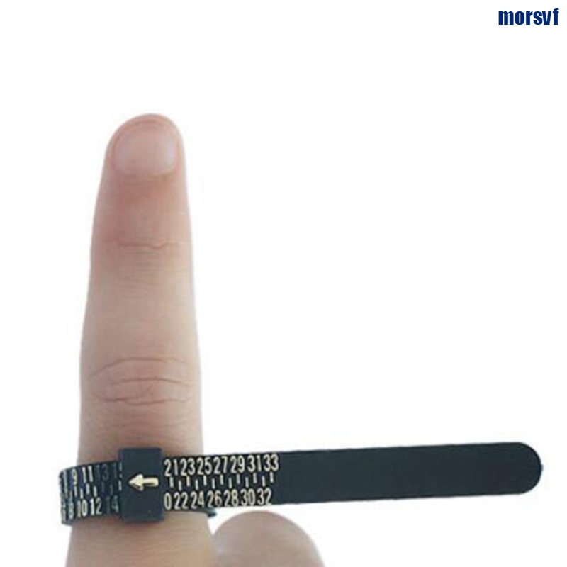 Measuring Ruler Finger Standard Ring Circle Tape Ruler for Jewelry ...