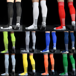 Football Sports Socks Long 1 Pair Knee Cotton Spandex Kids Legging