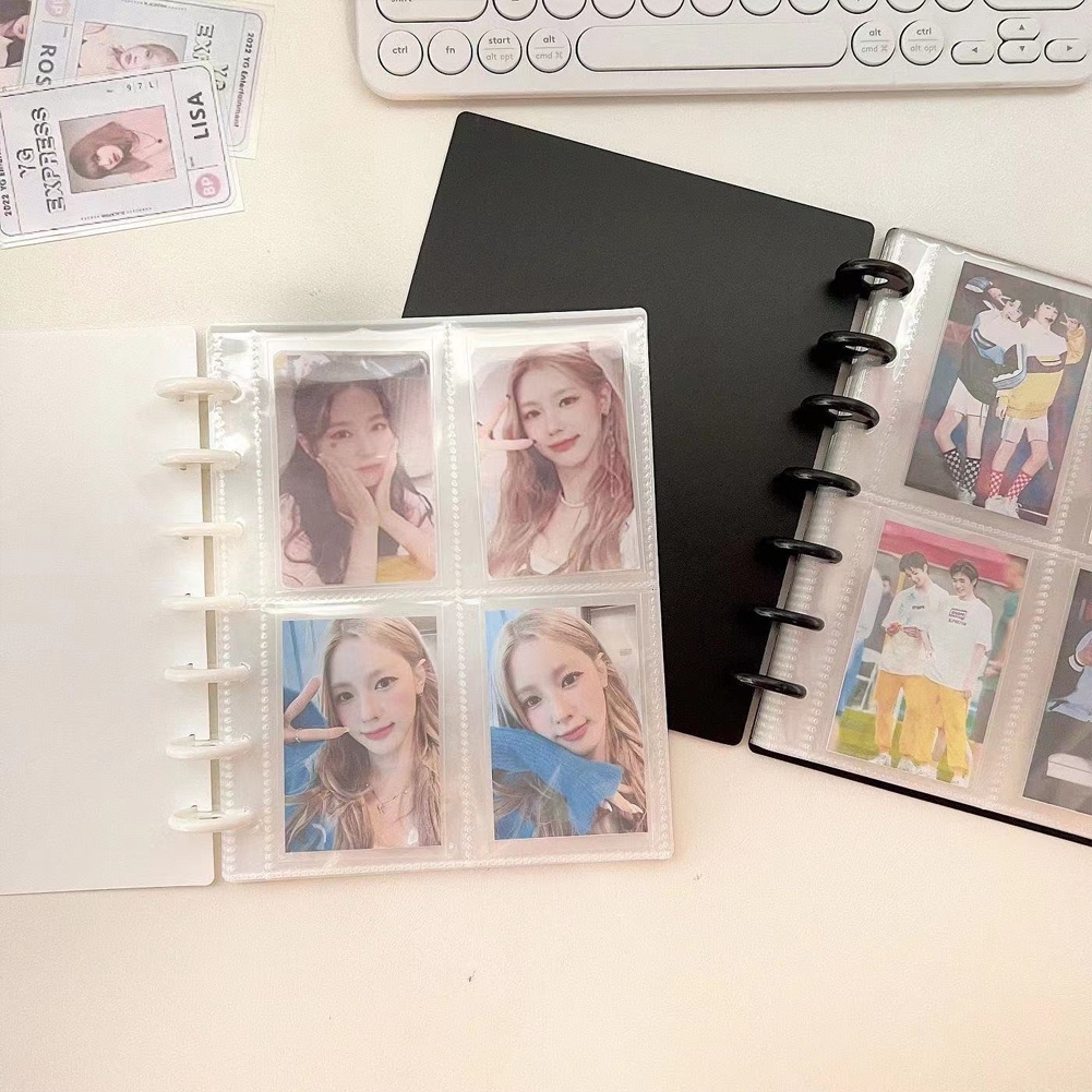 7 Ring 20 Sheets Photocard Binder File Polco Storage Album Storage ...