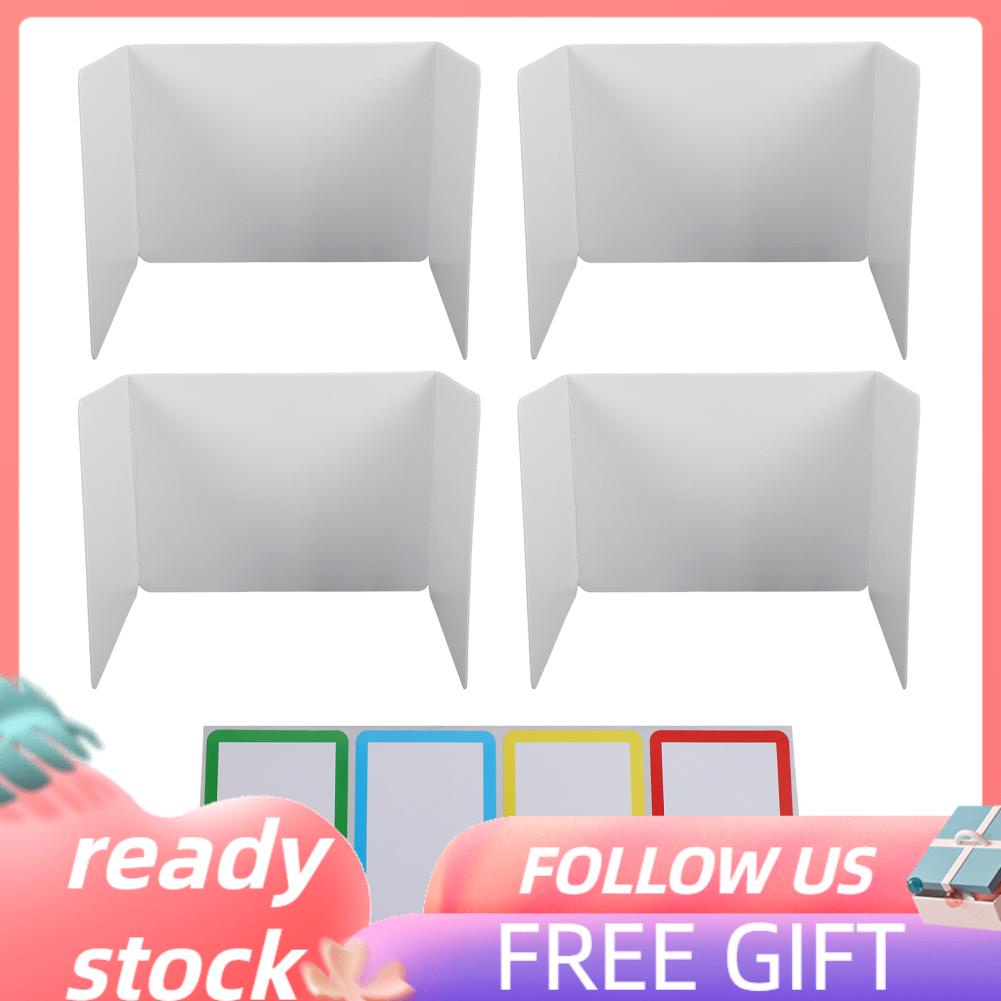 Hanhan1 Classroom Desk Partition Panels Easy to Clean Quick