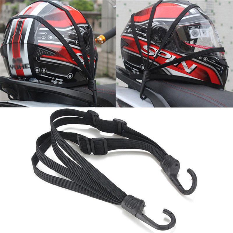 Universal Motorcycle Luggage Rope Net Protector Stretch Rope Tension ...