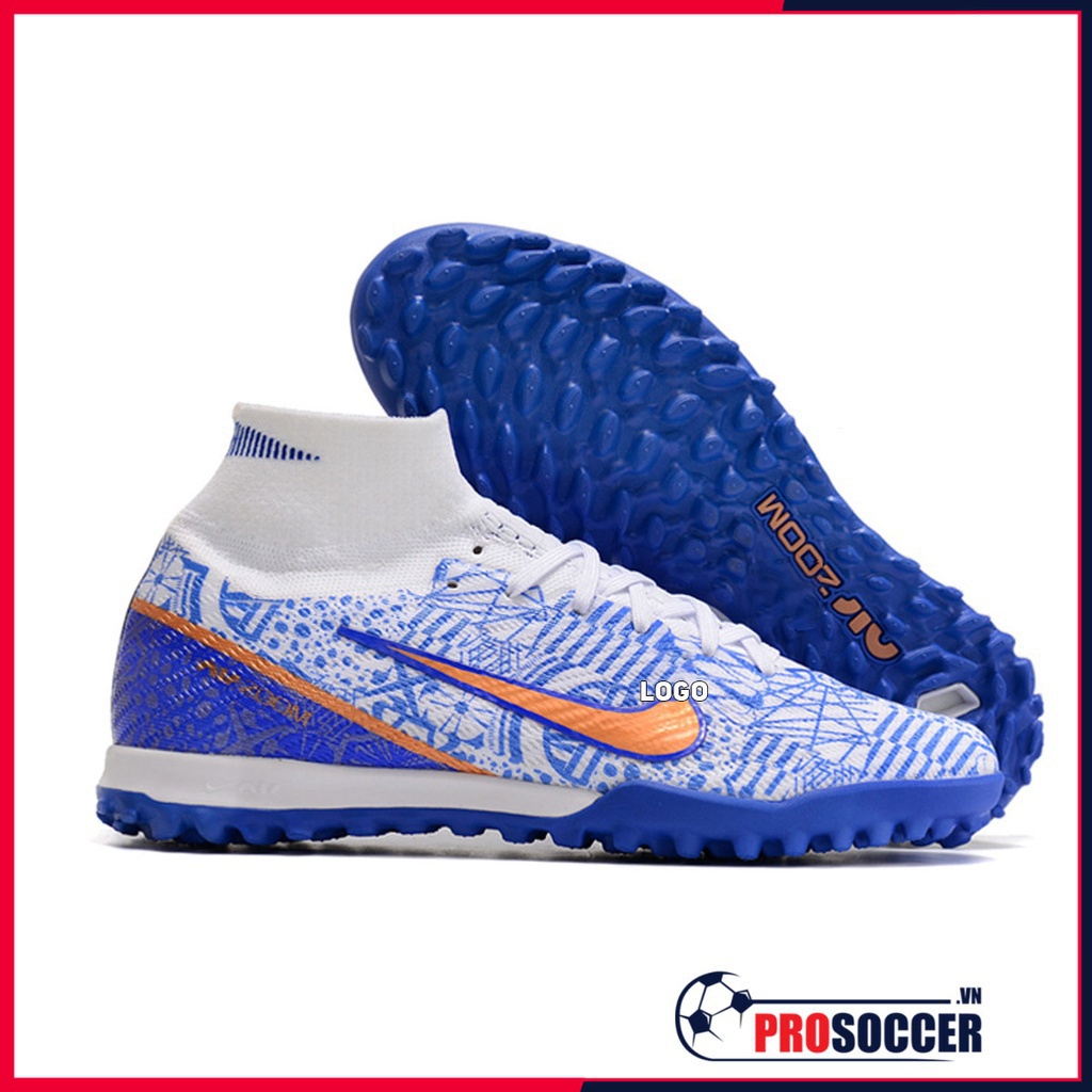 Mercual Superfly 9 elite TF high top kids soccer shoes pro Soccer