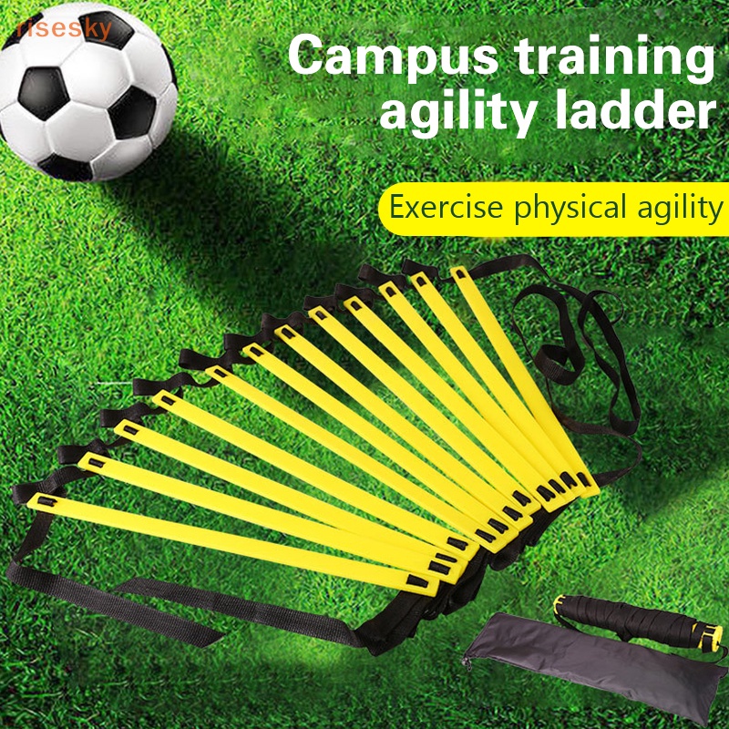 [risesky] Agile Ladder Football Training Rope Ladder Obstacles Agile ...