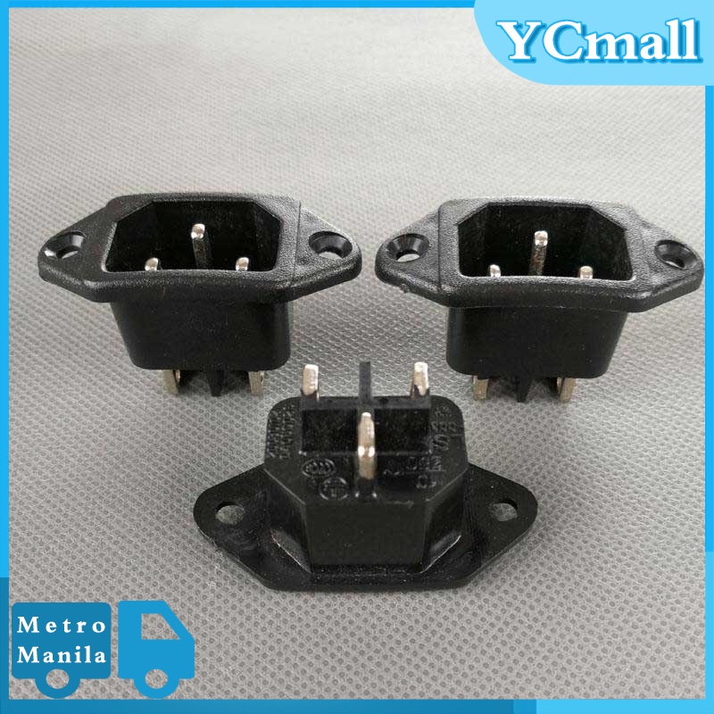 5pcs 3 Pins 10a Rice Cooker Ac Power Socket Ac 250v 10a | Shopee ...