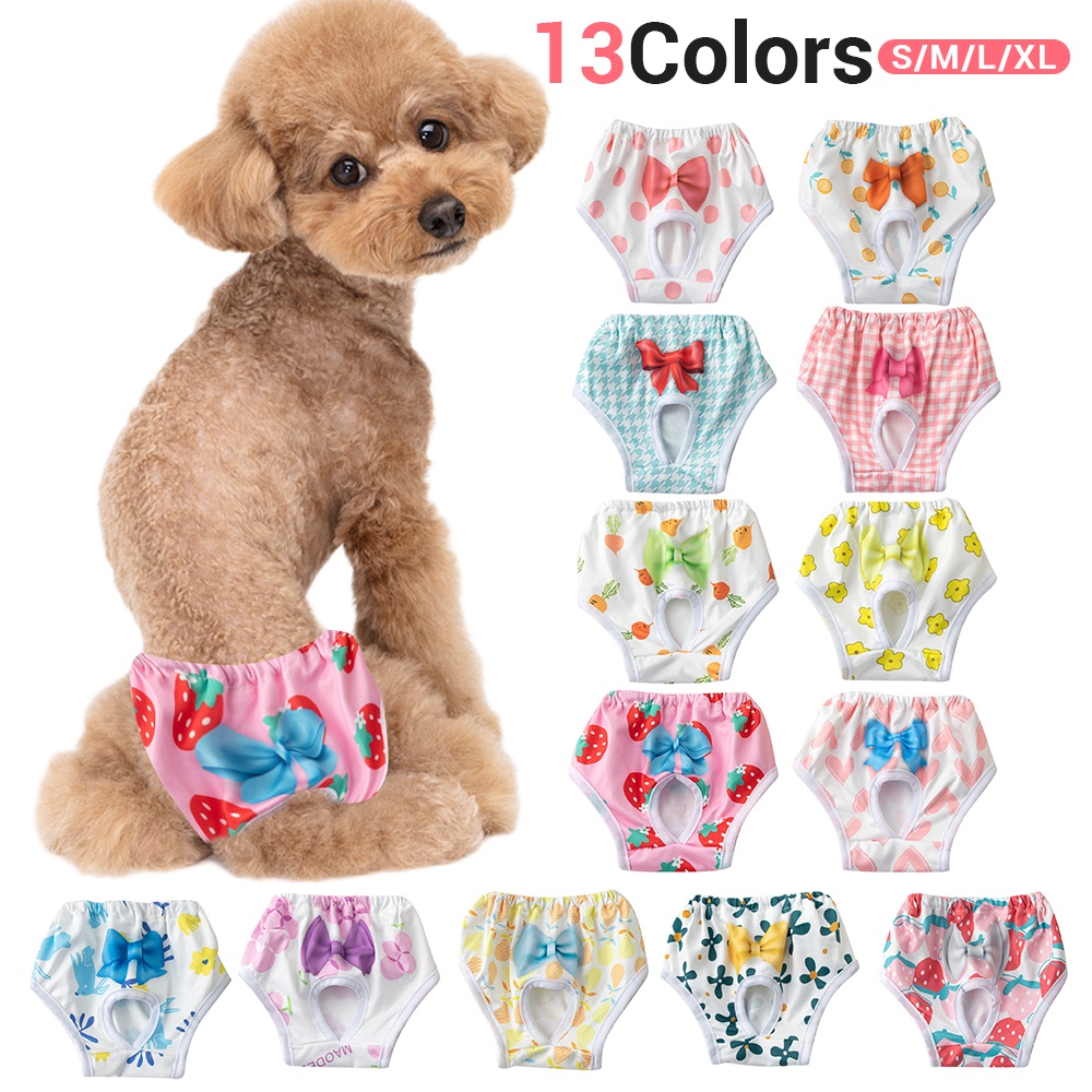 Reusable Female Dogs Diaper Pants Sanitary Female Dog Pants Diapers for