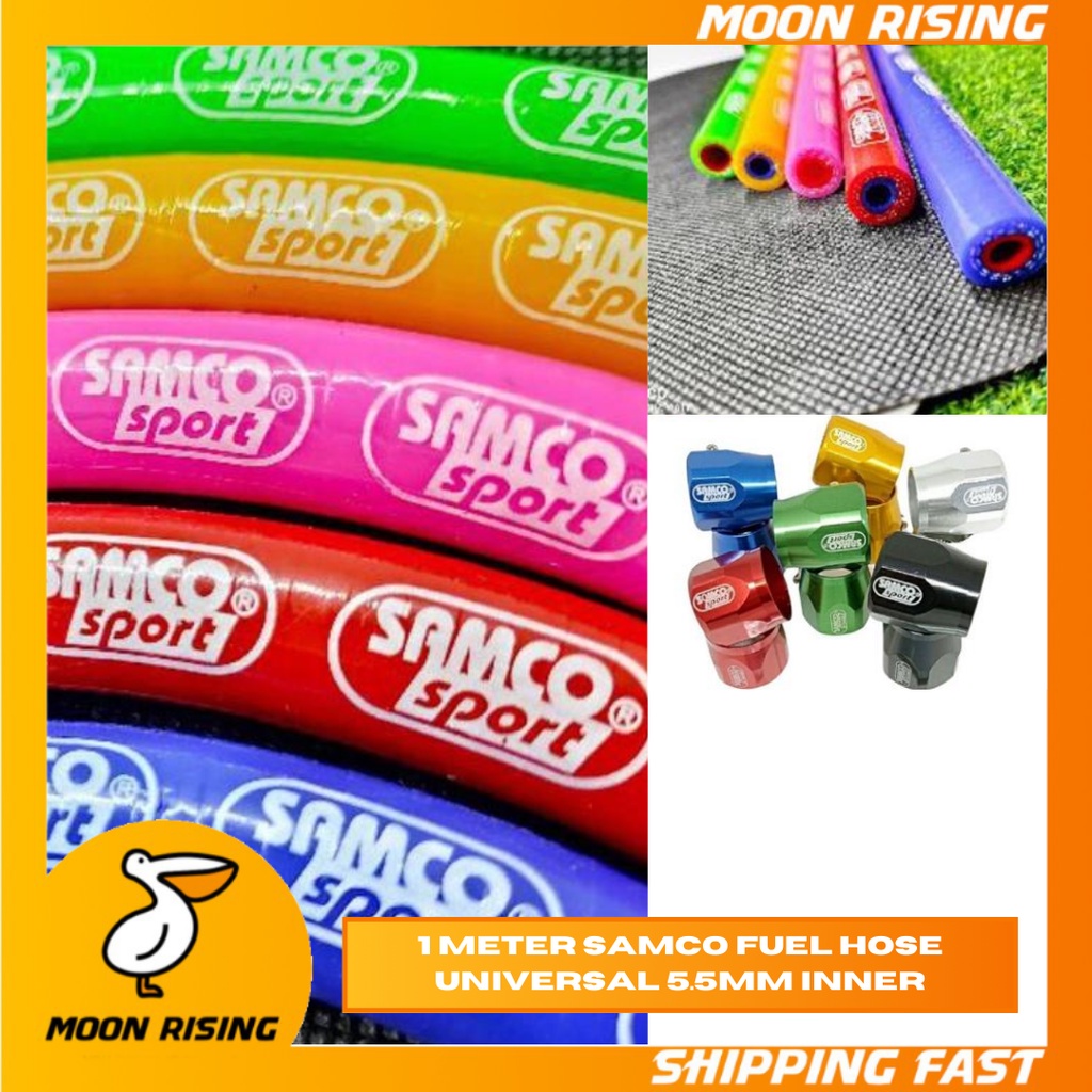 1 METER SAMCO FUEL HOSE UNIVERSAL 5.5MM INNER 2858 [MOON RISING