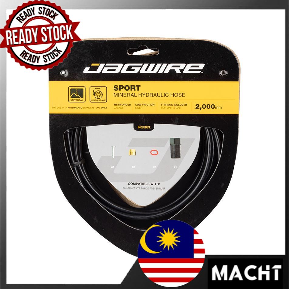 JAGWIRE Sport Mineral Oil DOT Hydraulic Hose Set 2000mm 2m Shimano