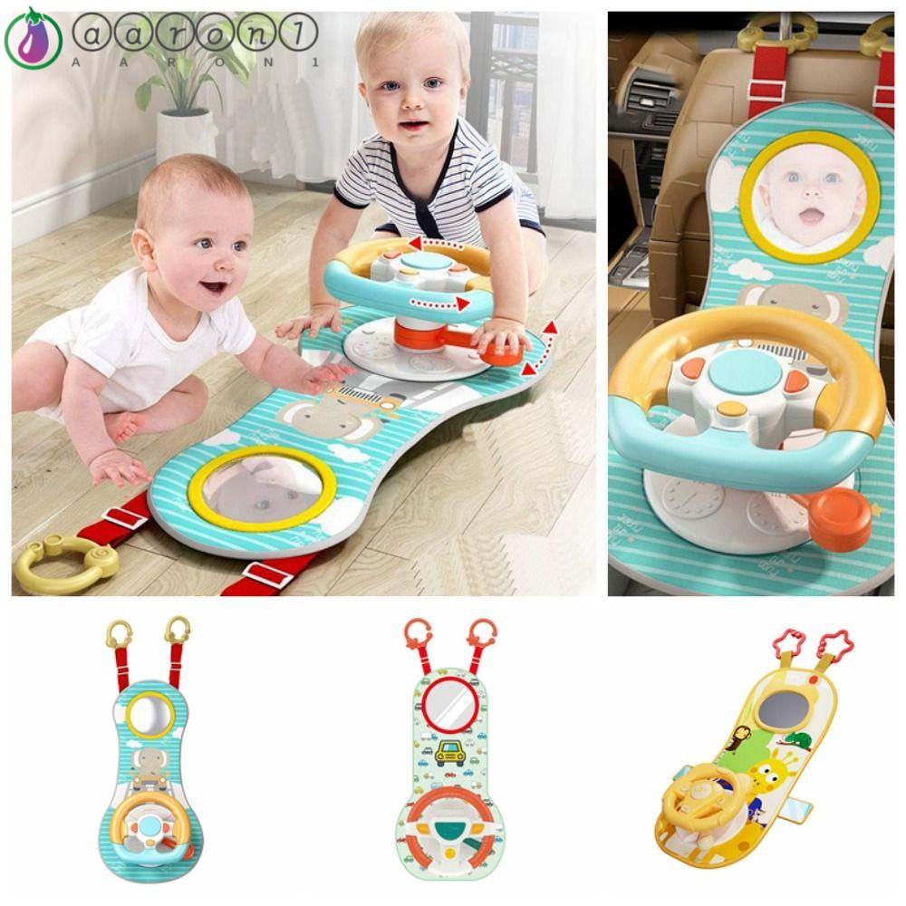 AARONB Simulation Steering Wheel Car Seat Toy, Steering Wheel with