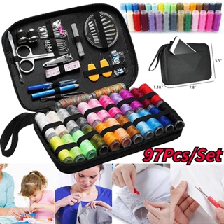 28Pcs Travel Small Sewing Kit For Adults Portable Sewing Supplies And  Accessories Color Threads Needle And Thread Set