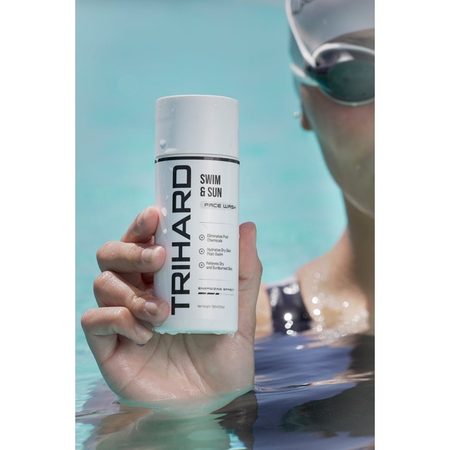 TRIHARD Swimming AfterSwim & Sun Face Wash (150ml) Shopee Philippines