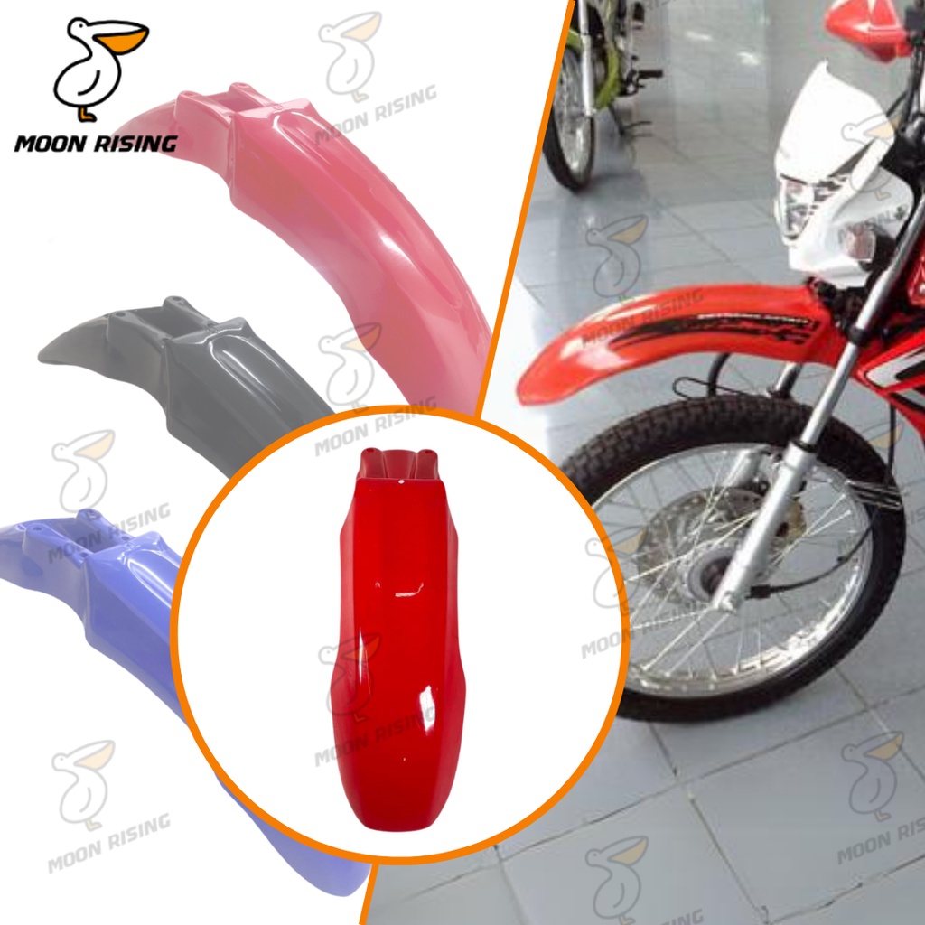 HONDA XRM 110 125 MOTORCYCLE PARTS FRONT FENDER FOR HONDA XRM 110 125 MOTORCYCLE A3 MOONRISING Shopee Philippines
